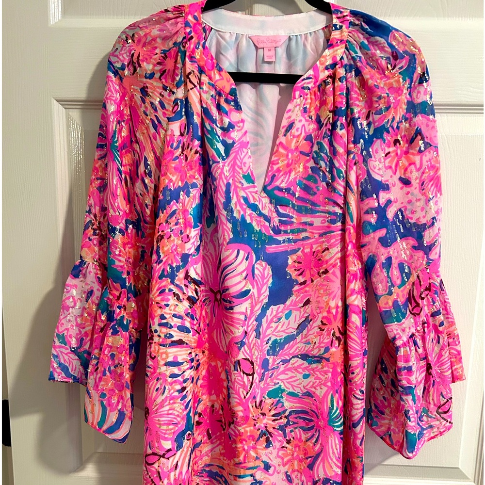 Lily Pulitzer silk Matilda tunic dress